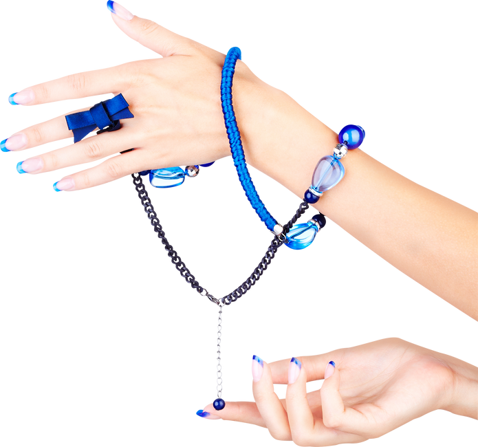 Hands with Beads